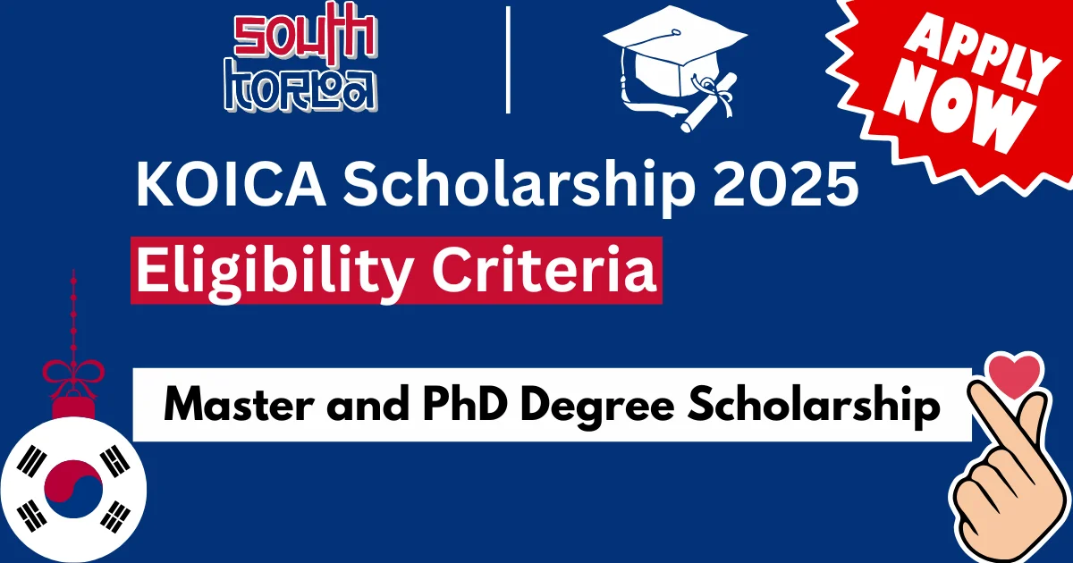 KOICA Scholarship Eligibility Criteria